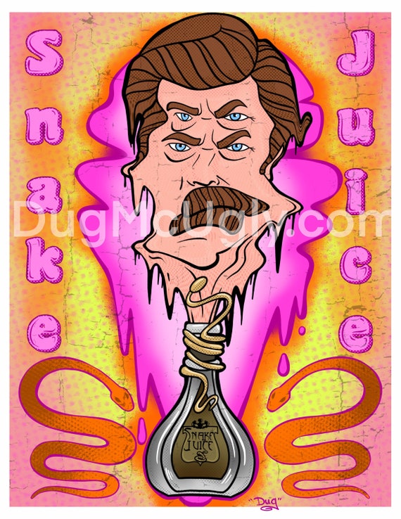 Snake Juice - Ron Swanson - Parks and recreation