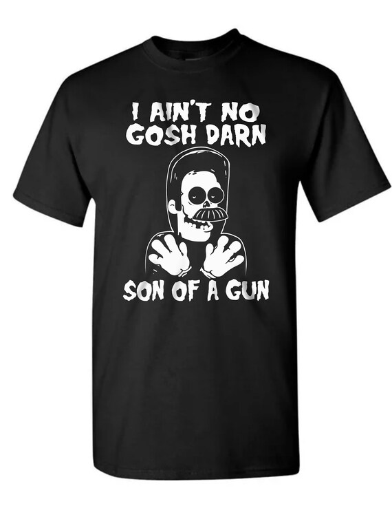 I Ain’t No Gosh Darn Son of a Gun T-shirt , Tee Shirt, Misfits , Simpsons Parody Unisex