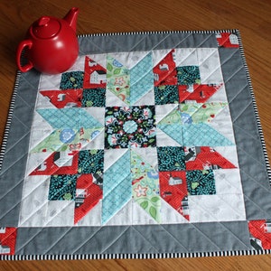 PDF Pattern for the Double Star Barn Quilted Wall Hanging or Table Topper 20-1/2 x 20-1/2 DOWNLOADABLE PATTERN image 4