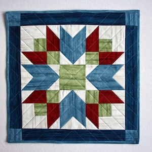 PDF Pattern for the Double Star Barn Quilted Wall Hanging or Table Topper 20-1/2 x 20-1/2 DOWNLOADABLE PATTERN image 10