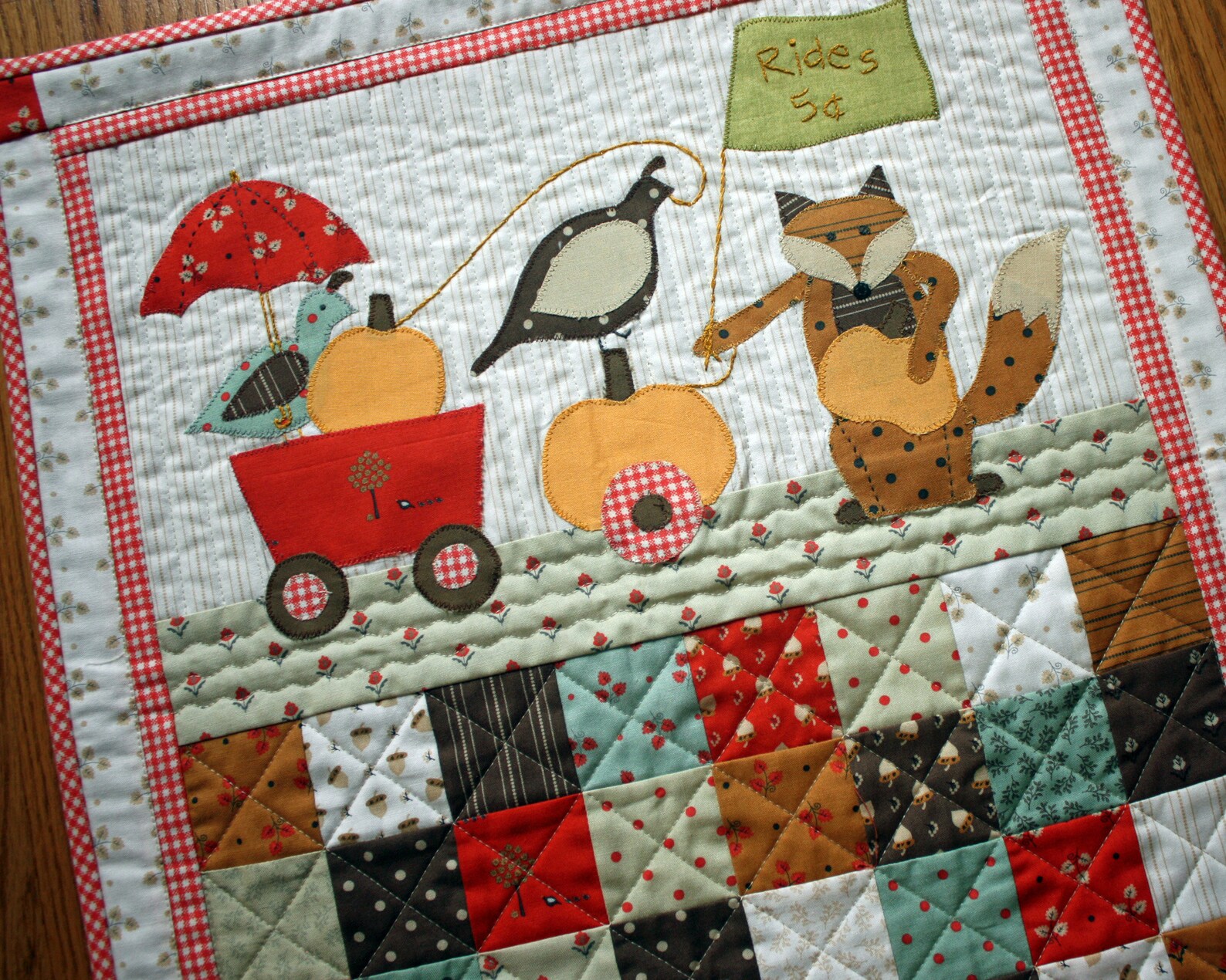 Quilted Wall Hanging Baby Quilt Handmade Quilt or Etsy