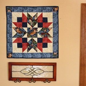 PDF Pattern for the Double Star Barn Quilted Wall Hanging or Table Topper 20-1/2 x 20-1/2 DOWNLOADABLE PATTERN image 2