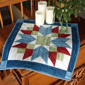 PDF Pattern for the Double Star Barn Quilted Wall Hanging or Table Topper 20-1/2 x 20-1/2 DOWNLOADABLE PATTERN image 9