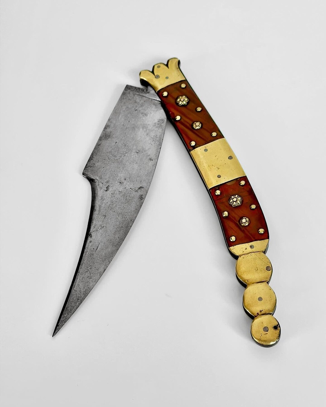 Spanish Rattle Rare 19th Century Spanish “rattlesnake” Navaja Fighting Knife - Etsy