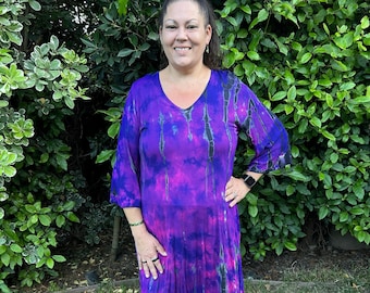 Women's Plus Size Fit & Flare Plus Size Maxi Dress - Etsy
