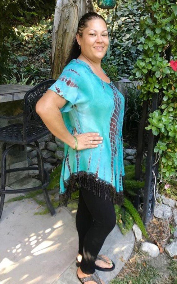 plus size boho tops