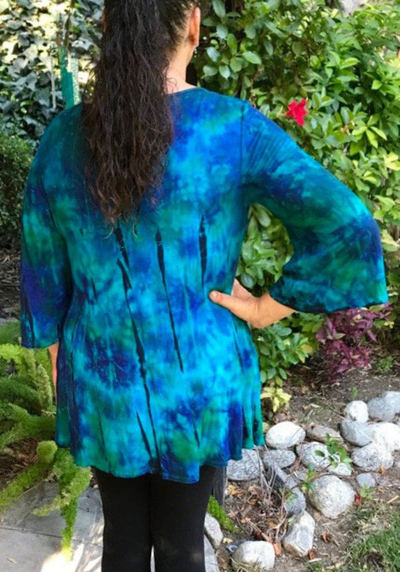 Tunic Top with Pockets Tunic Tops w/ Pockets Bell Sleeve | Etsy