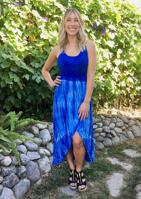 boho dress eu Print V-Neck Pockets Midi – BloomChic-EU 100% Turkish cotton Comfortable and flowy for Colour:Cinnamon-Rose Donna Paulsen | Tell-Tale