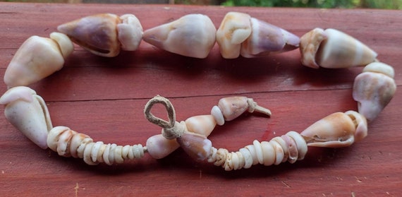 Natural puka shell necklace best sale
