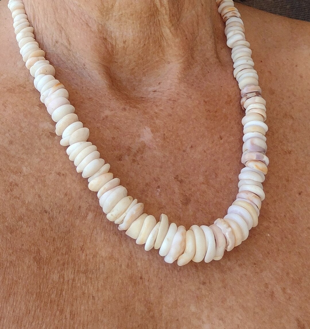 Puka Shell Necklace, Seashell Necklace, Shell Necklace, Hawaii Seashell ...