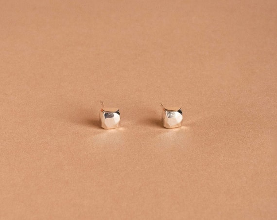 SAND silver earrings