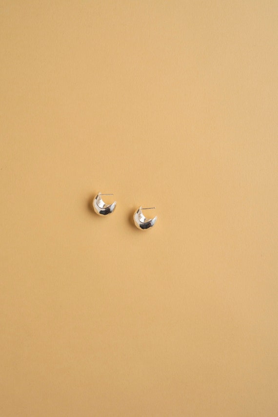 COMÈTE silver earrings