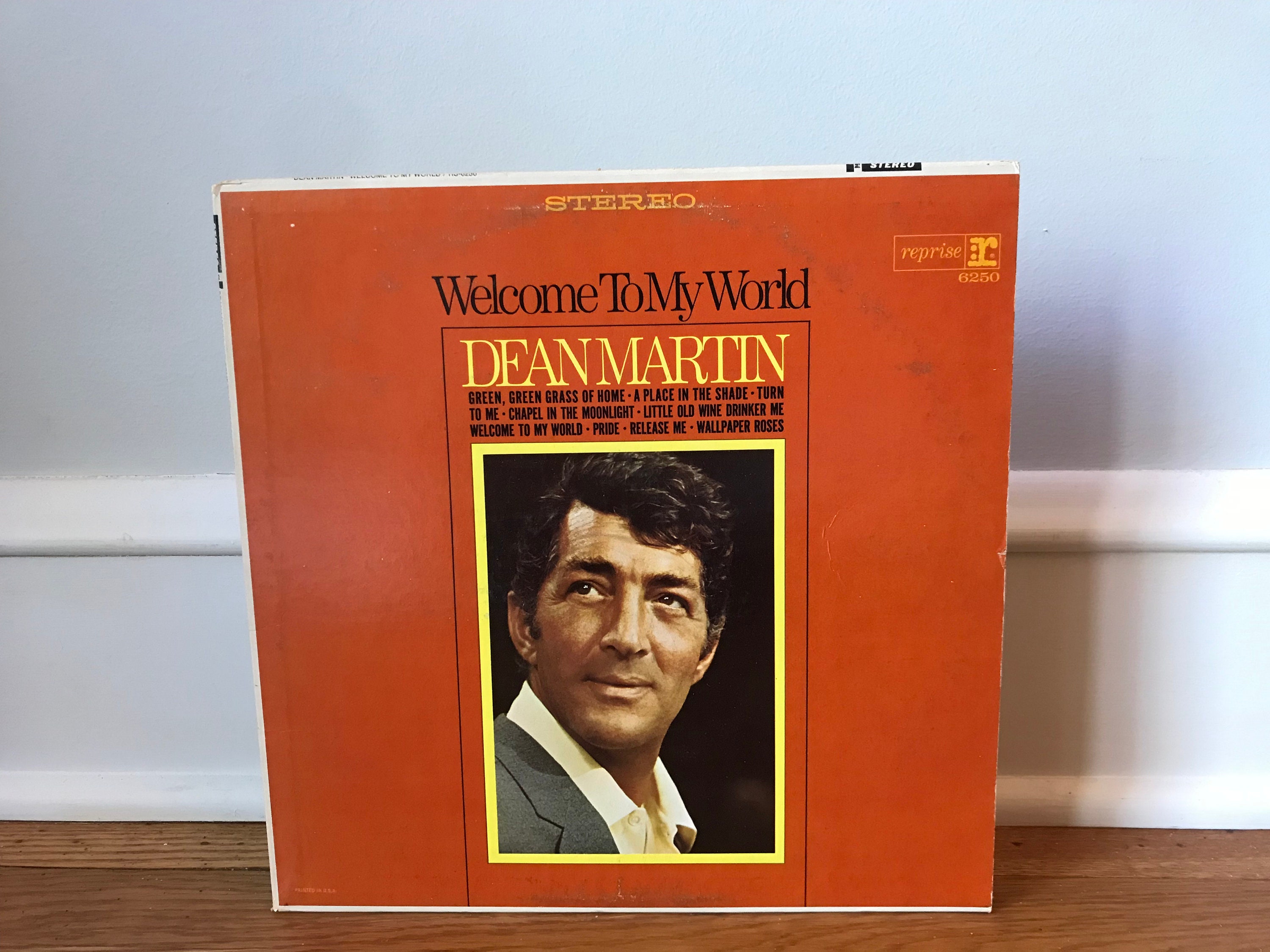 Dean Martin Welcome To My World vinyl record album | Etsy