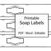 Soap Makers Cost Spreadsheet MS Excel Soaping Calculator Costing Batch ...