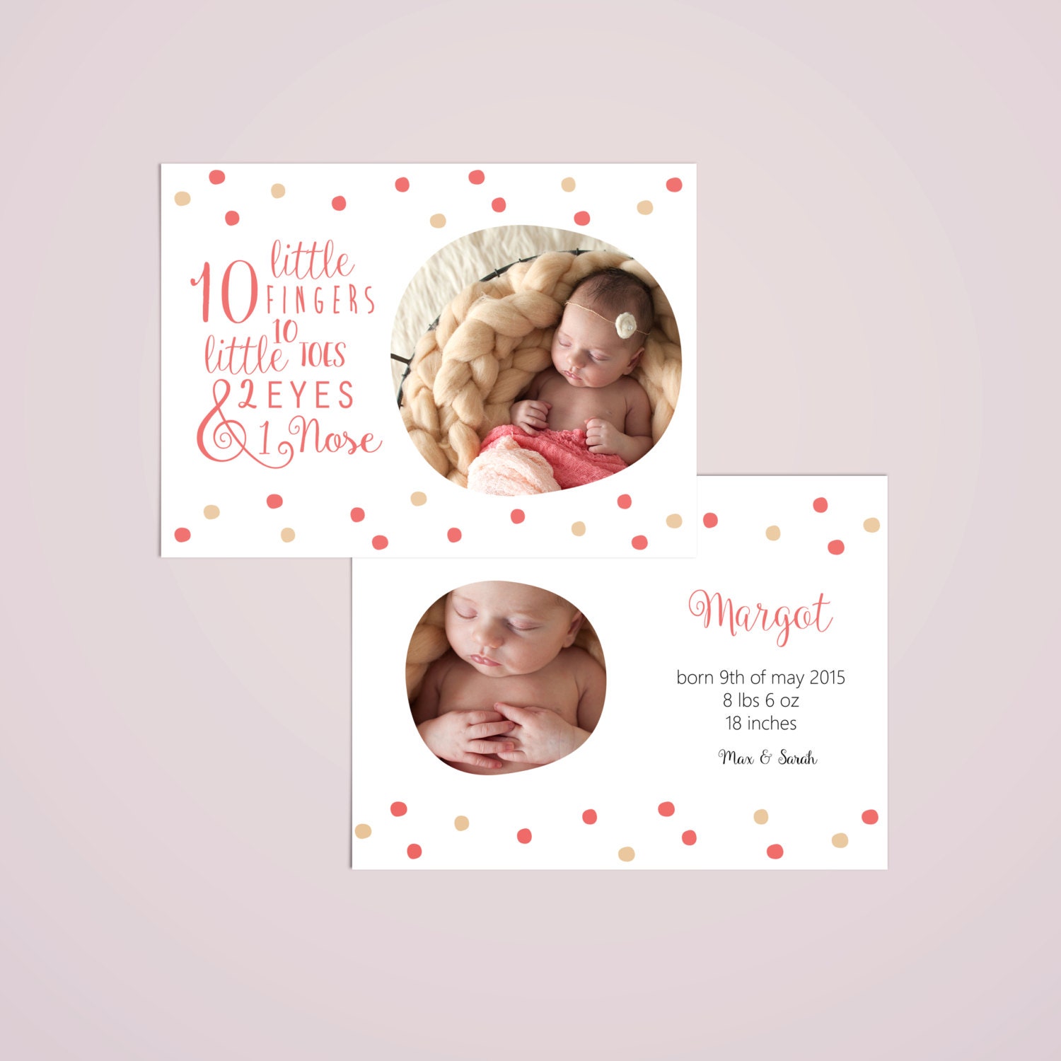 Faire Part Naissance Moderne Et Design Petits Pois Etsy