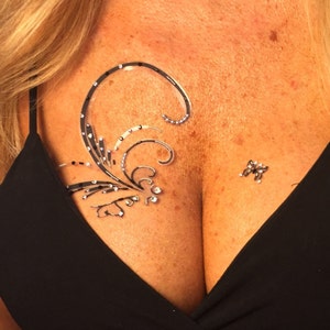 Body Art Jewelry, That sticks to your body, Costume Accesories, Buterfly, SHDJ-36