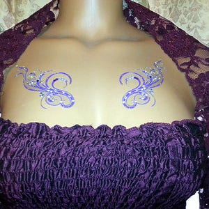 Dance Wear - for Arms, Legs Chest wear with Wedding Dress, Bride tribe CLVJ-8