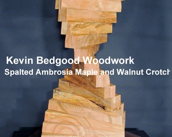 Sculpture "Twisted", art freestanding sculptural