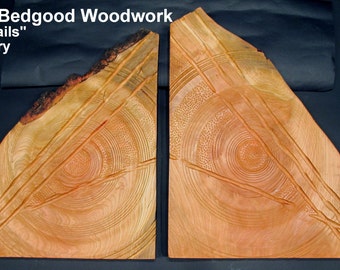 Sculputure Contrails, Turned wood, Lathe Sculpted Artwork, Wall Hanging, Wall Art