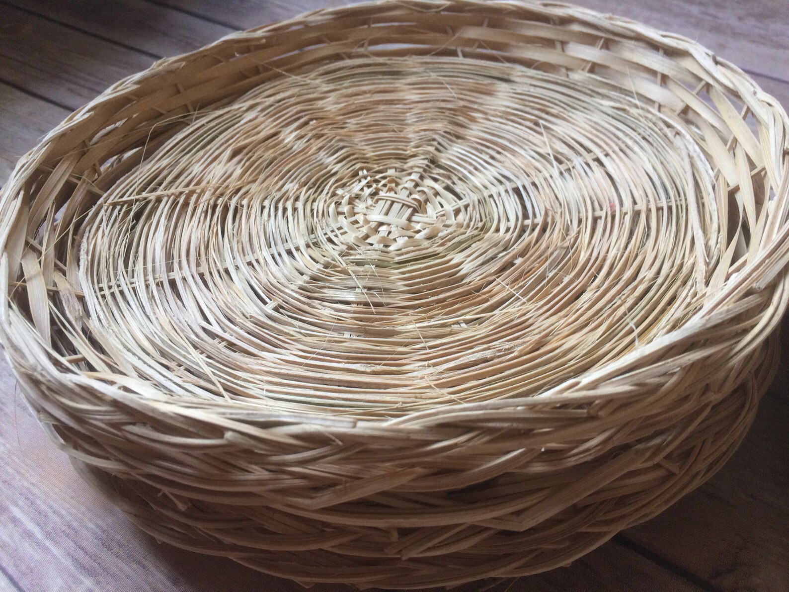 Wicker Plate Holders Woven Wicker Paper Plate Holders Etsy