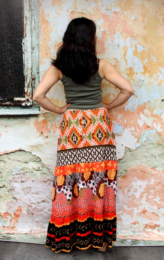 Colorful Summer Ethnic Bohemian Folk 