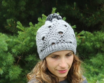 German Shells Virus Crochet Hat Pattern  (PDF) ONE LANGUAGE English only