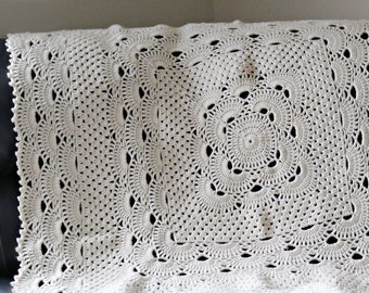 Grandma's German Shells Blanket Pattern / PDF Instant Download / Crochet Pattern, English only