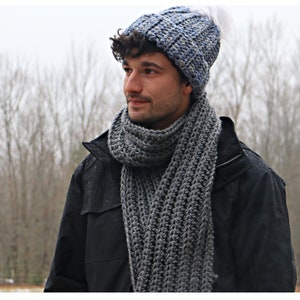 EASIEST Scarf EVER Crochet Pattern, 3 Lengths Included, Super Bulky 6 ...