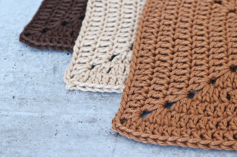 Crochet Washcloth Pattern: Cotton Dishcloth, Beginner Friendly ENGLISH (PDF Pattern) image 3