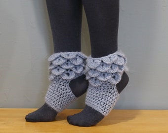CROCHET PATTERN, Crochet Crocodile Yoga Socks PDF Pattern,Crochet Pattern,