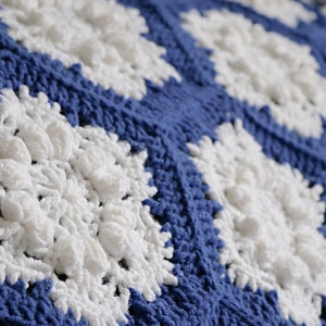 PDF PATTERN Stella's Snowflake Blanket Pattern Crochet Snowflake pattern image 2