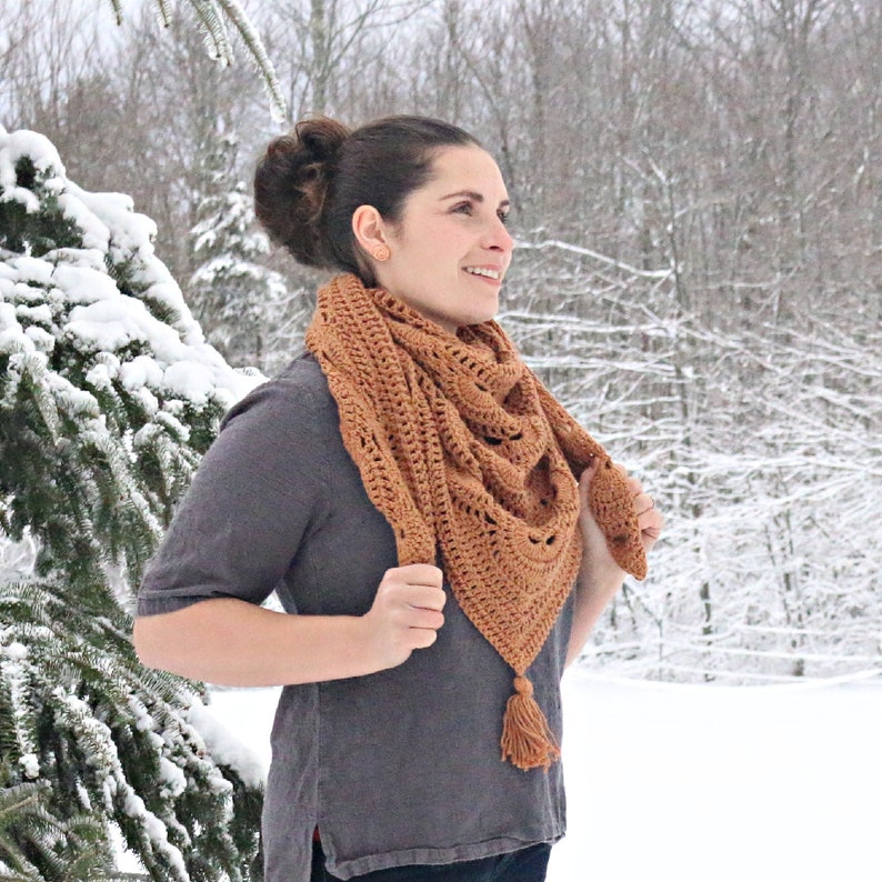 German Shells/ Virus Shawl Pattern / PDF Instant Download / Etsy