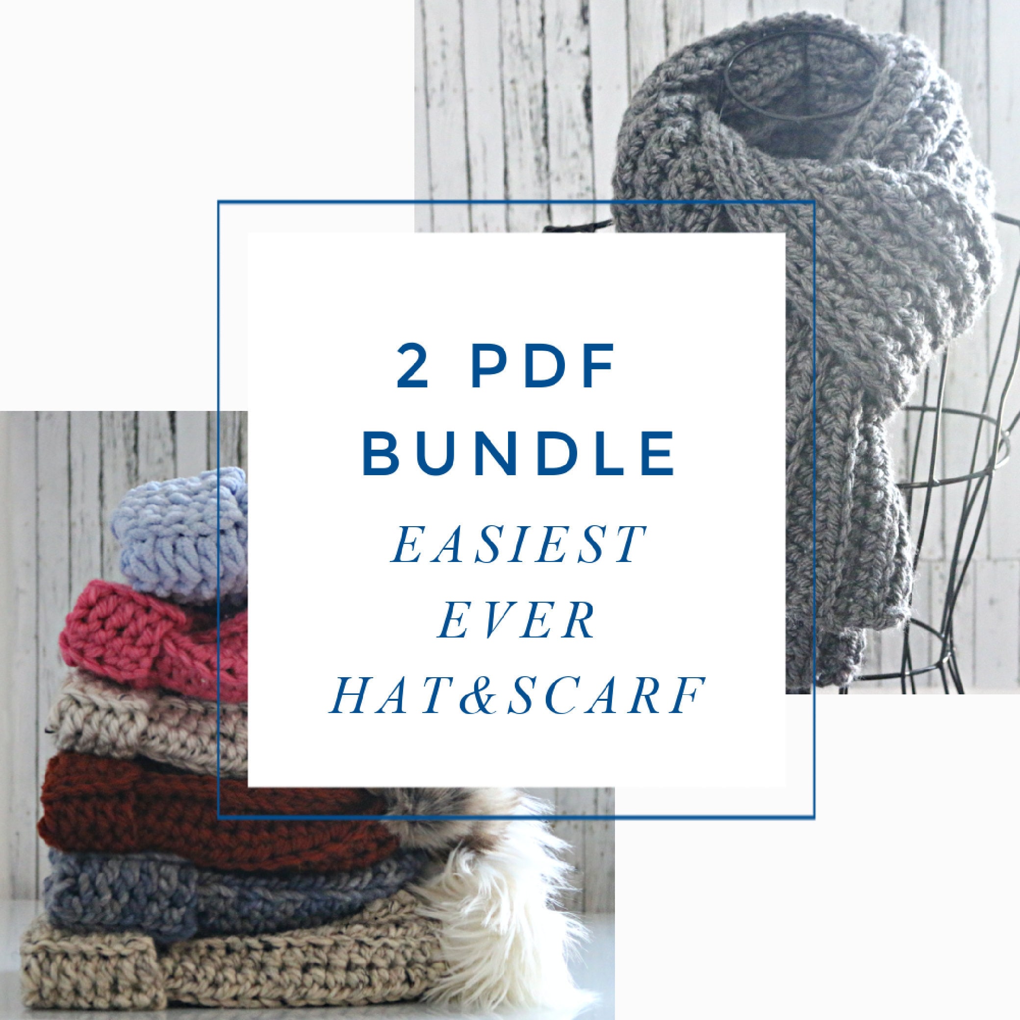 35 Hat and Scarf Crochet Patterns to Keep You Cozy and Creative 5 Crochet Hat and Scarf Pattern Bundle: Beginner Friendly