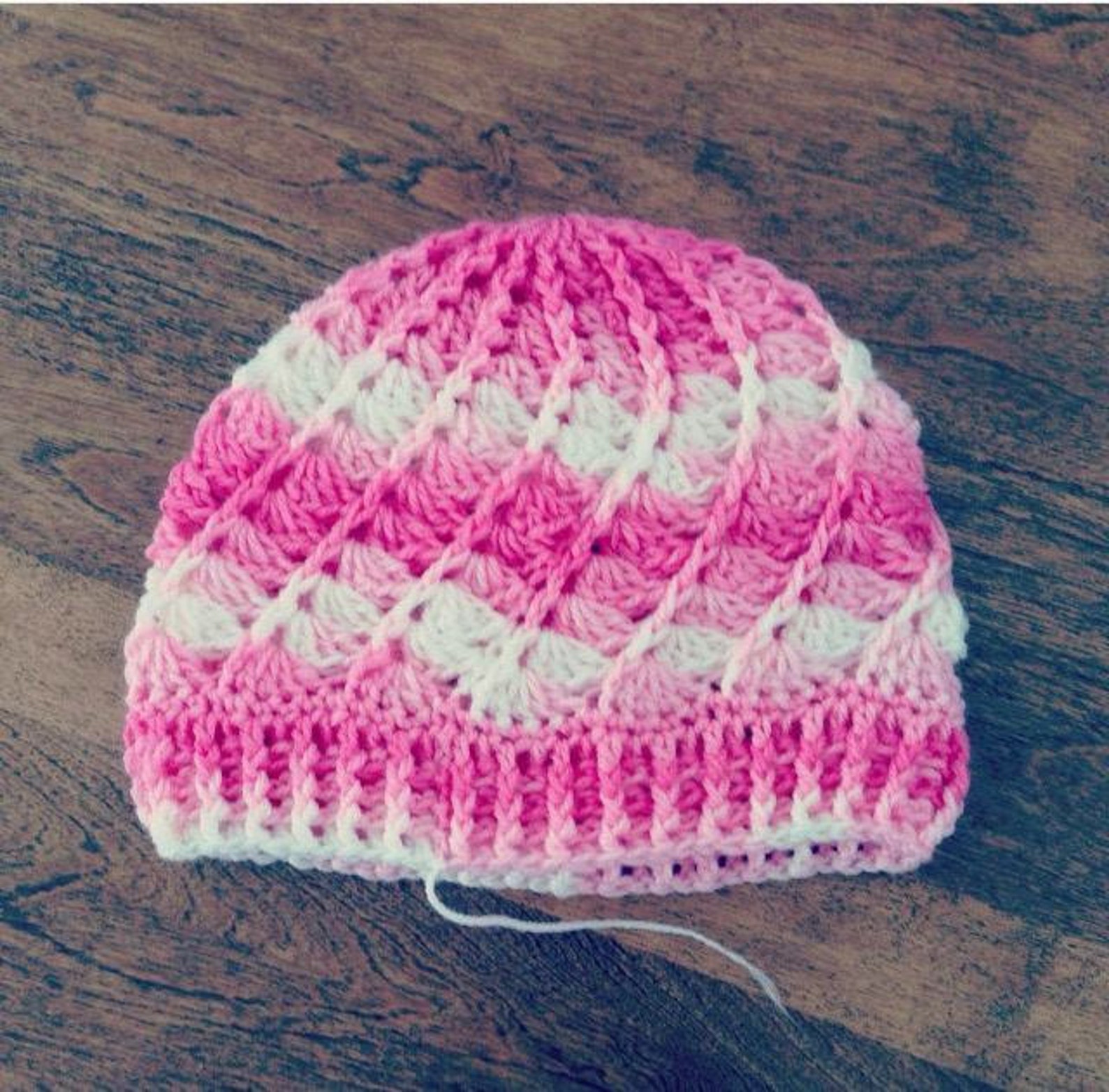 Seashell Crochet Hat Pattern Pom Pom Hat Pattern Crochet Hat Etsy