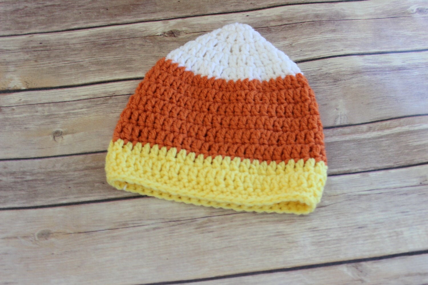 Candy Corn Hat pattern DIY PDF crochet baby benie pattern Etsy