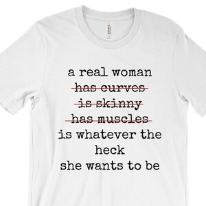 What Is A Real Woman? Great Gift for any REAL Woman..Unisex Sizing, Crew Neck, Short Sleeved, Great For Layering, Christmas Gift!