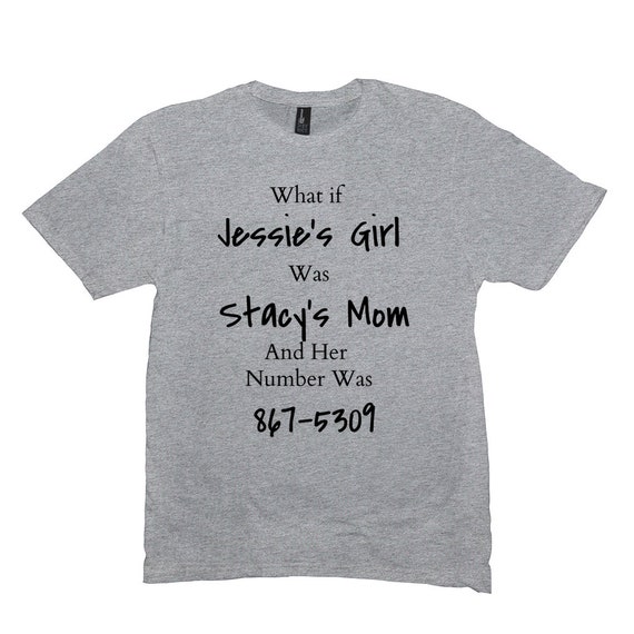 Stacy's Jessie's 80'S Phone Number Shirt Retro 80 Joke Stacy's Jessie's 80'S Phone Number Shirt Retro 80 Joke