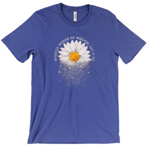 Whisper Words Of Wisdom, Let It Be, Song Lyrics, The Beatles, Daisy Graphic, Concert Shirts, Classic Rock, Short Sleeved T-Shirt image 9
