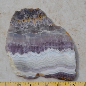 Purple Lace Agate Slab