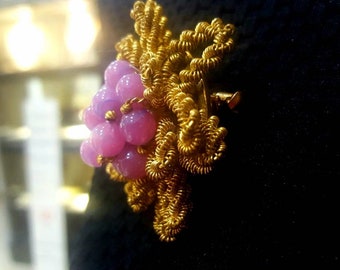 Flower brooch