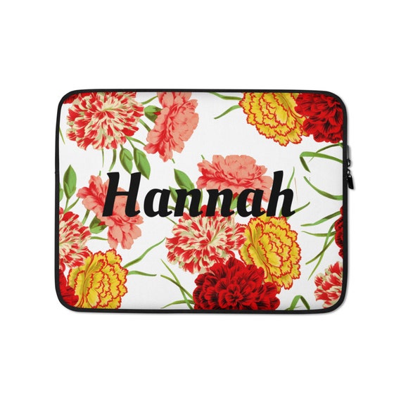 Customised Laptop Bag Laptop Case Your Name Laptop Bag Etsy
