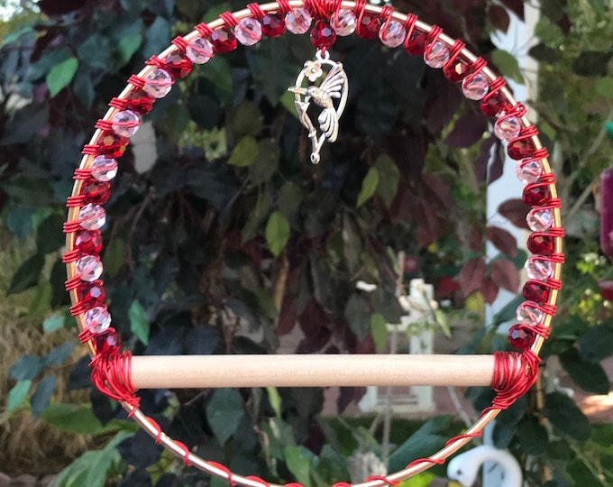 Hummingbird Swing Small Bird Swing Hummingbird Charm Bird Etsy