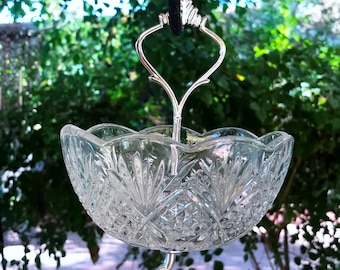 Ant Moat, Water Ant Trap, Ant Prevention, Glass Candy Dish, Hummingbird feeders, Plant Hanger, Gift for Mom, Bird Lover Gift, Housewarming