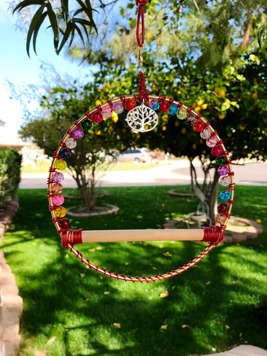 Hummingbird Swing, Small Bird Swing, Hummingbird Perch, Outdoor/indoor