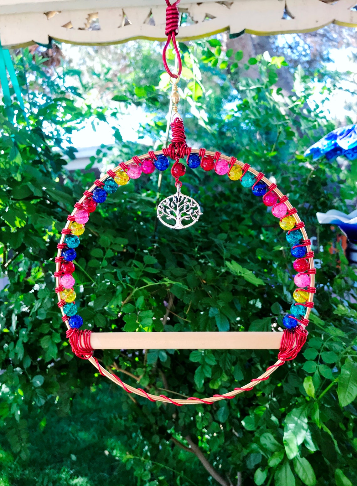 Hummingbird Swing Bird Swing Hummingbird Perch Etsy