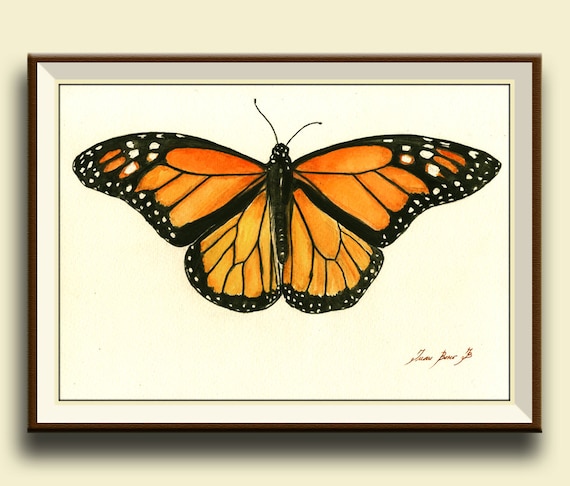 Monarch butterfly painting deals