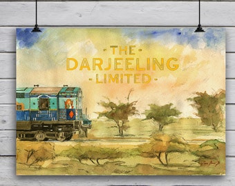 POSTER PRINT the Darjeeling Limited Wes Anderson Film -  UK