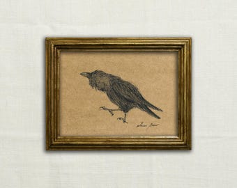 ワタリガラス　カナダ　アート　フレーム il_340x270.6909082209_682j.jpg