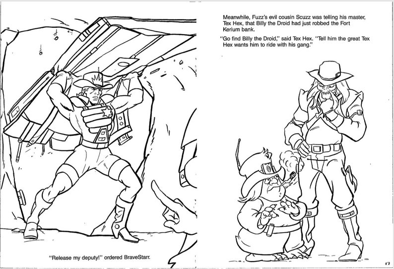 Bravestarr Coloring Pages
