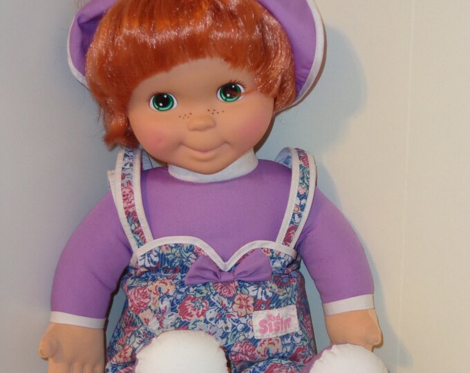 HOLD FOR Happyplayskool Kid Sister Doll Red Hair, Green Eyes 1993 Etsy